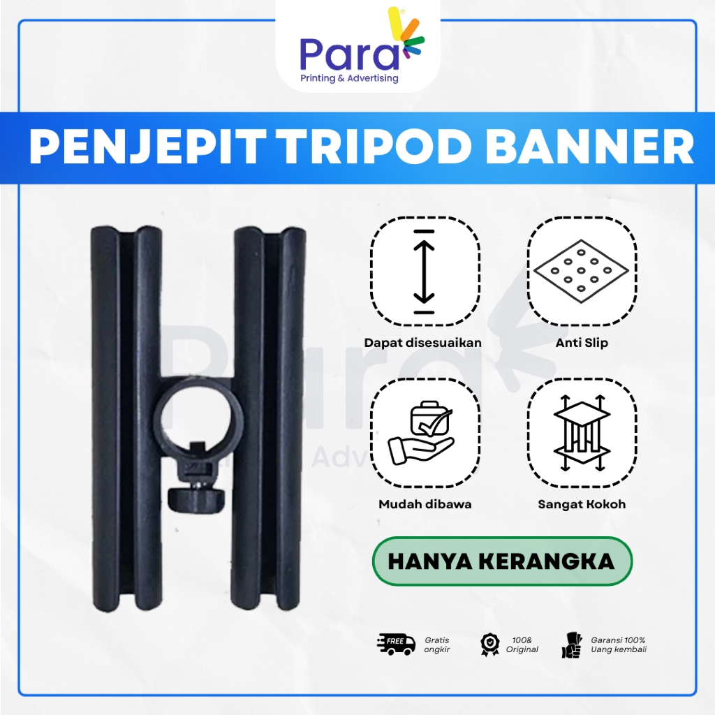 PENJEPIT TRIPOD BANNER 2 SISI | PENJEPIT BANNER 2 SISI