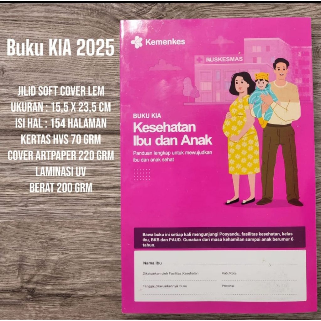 Buku pink kia