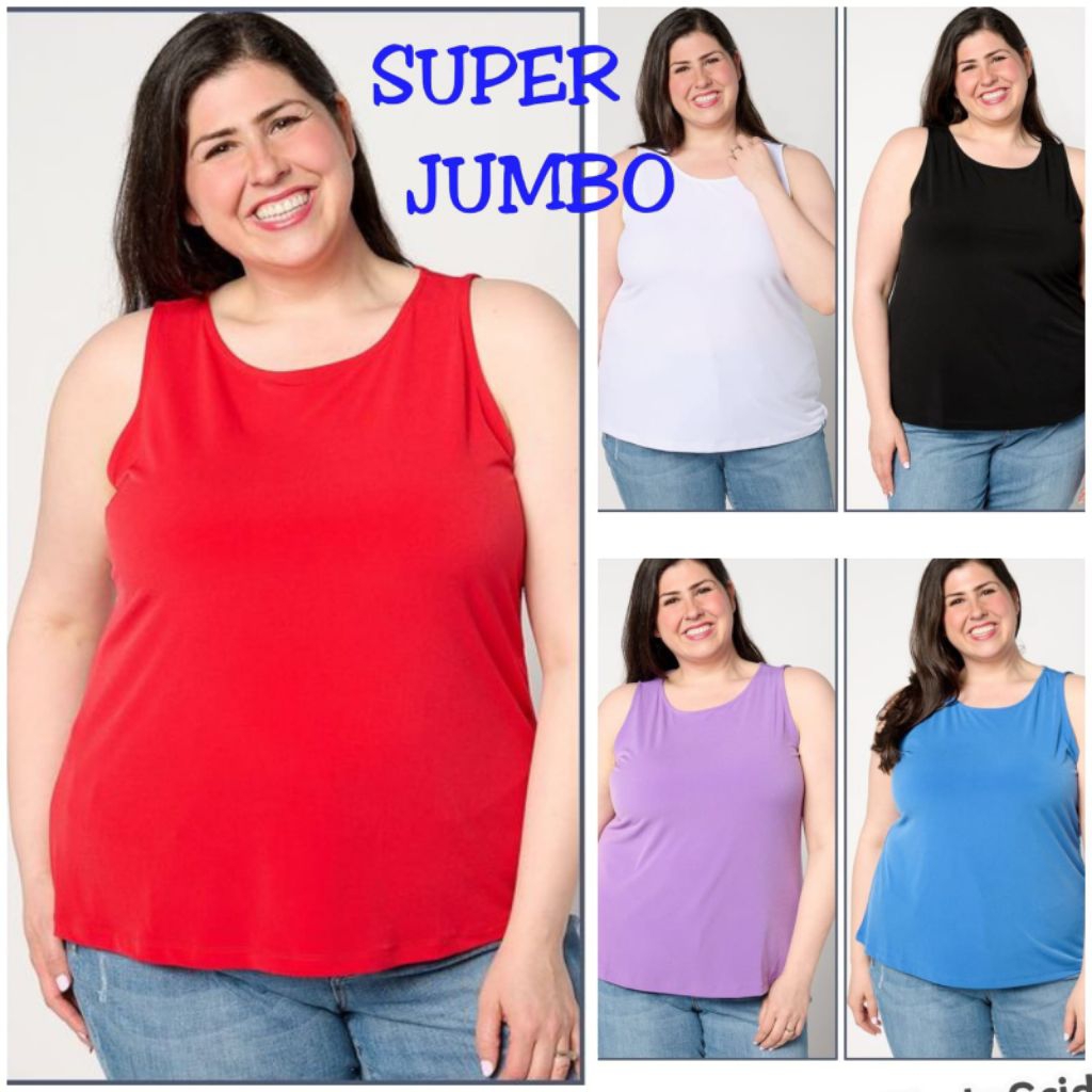 #Promo #Singlet Wanita Big Size Xxxl/ Singlet Super Jumbo Premium Singlet Wanita Tali Besar Jumbo Ld