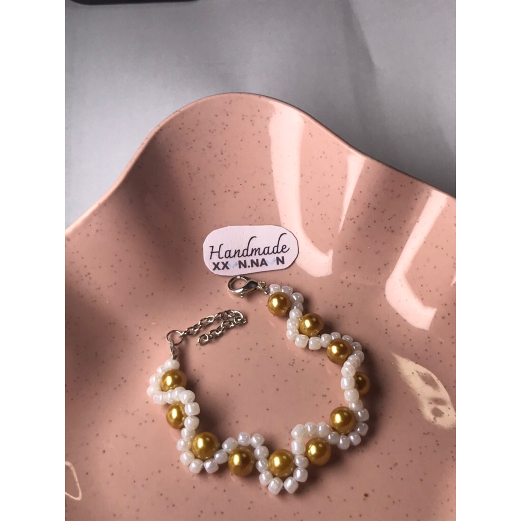 Gelang Manik (mote) Mutiara