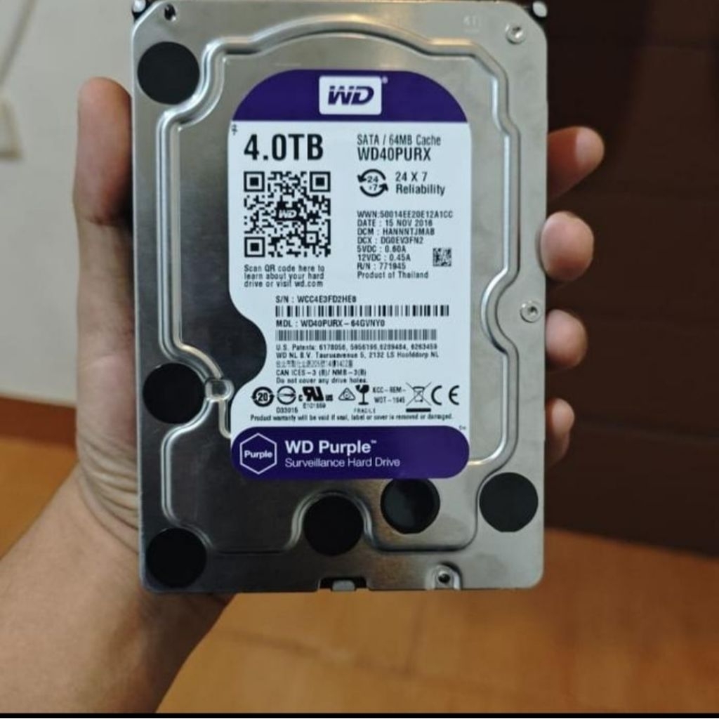READY HARDISK 4TB BERGARANSI