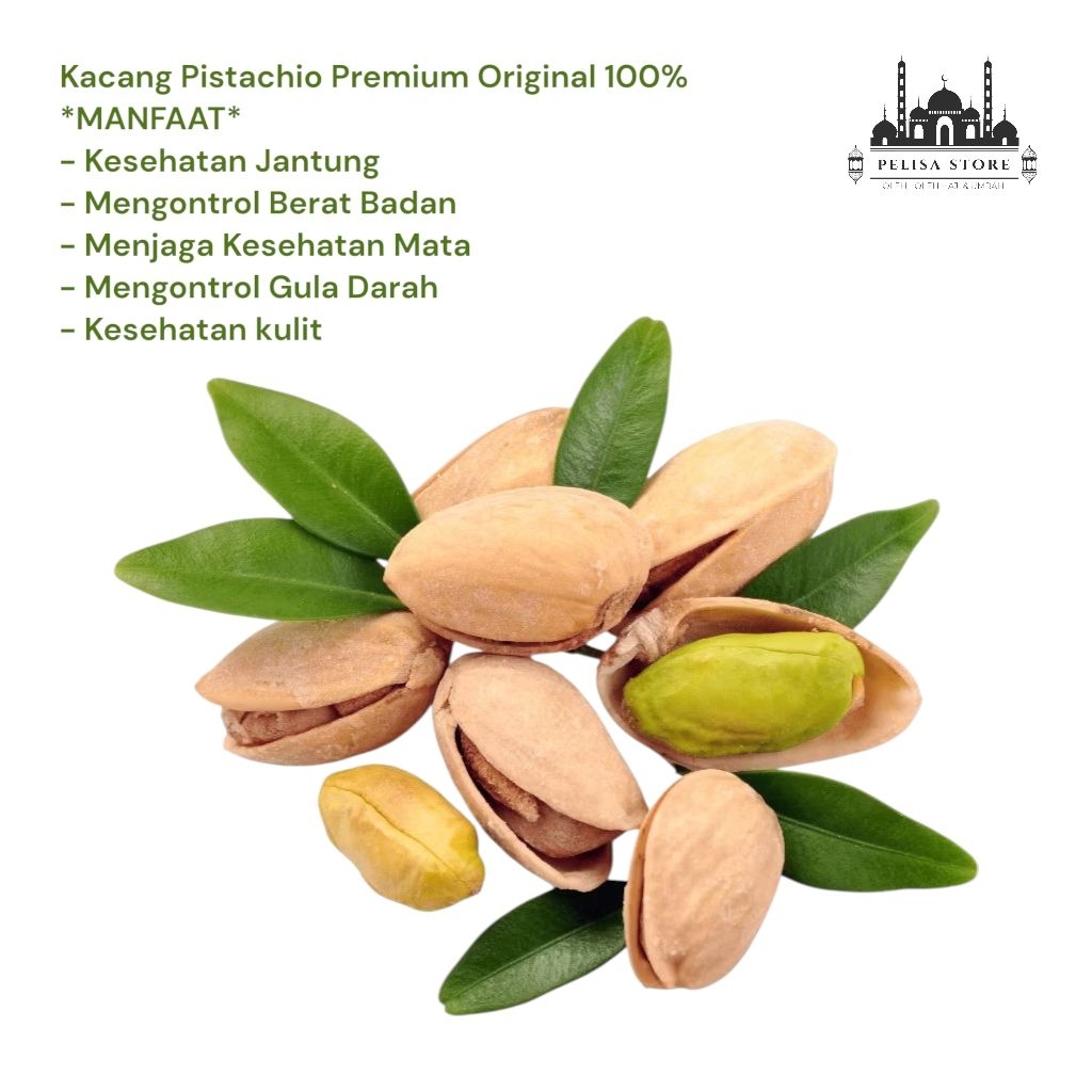 

Kacang Pistachio / Kacang Fustuk 100gram