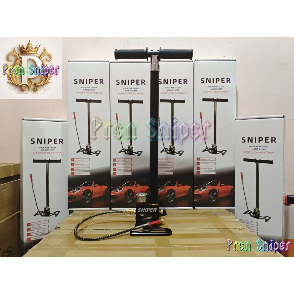 Pompa PCP 4 Stage Terbaru, Pompa PCP New 4 Stage Lipat QD, Pompa PCP 4 Stage 6000psi Import