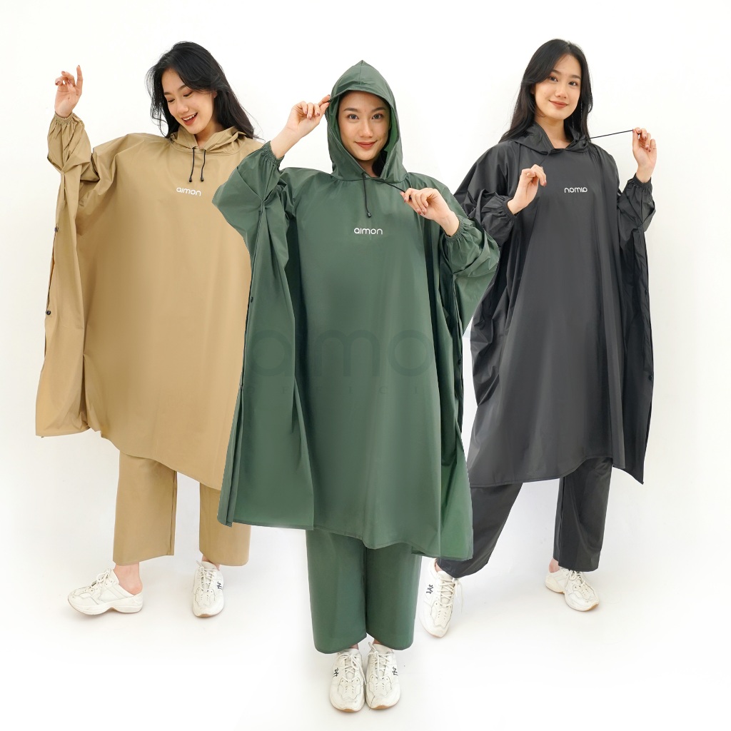 Jas Hujan Ponco Jumbo Kelelawar Tebal Aimon