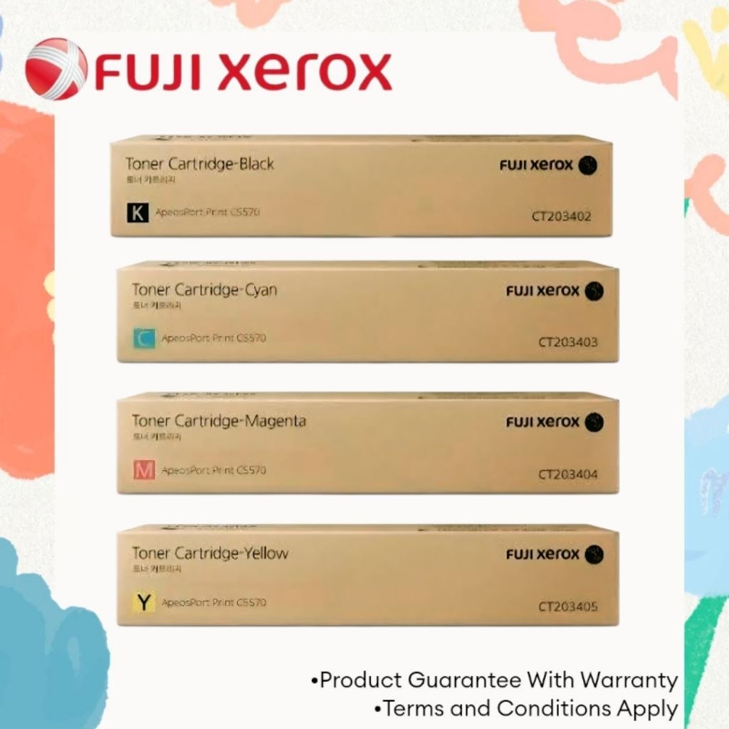 TONER CARTRIDGE FUJI XEROX APEOSPORT PRINT C5570
