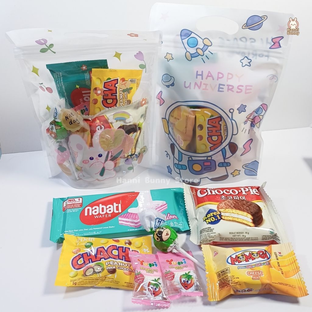 

Mini Gift Snack Hadiah Hampers PAKET B / Hadiah ulang tahun anak