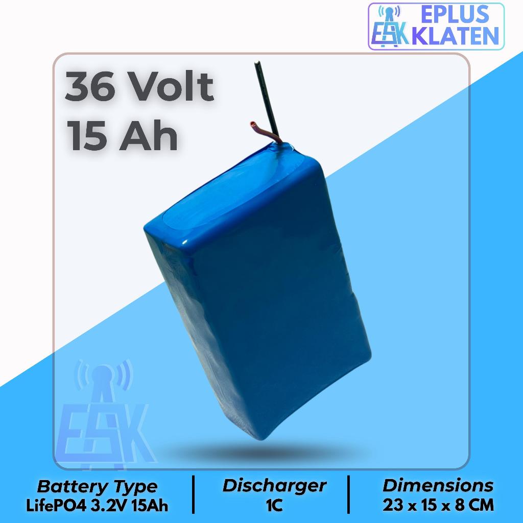 Baterai 36V 15Ah + BMS 36 Volt Skuter Listrik Sepeda Listrik Selis Battery Siap Pakai - BT133