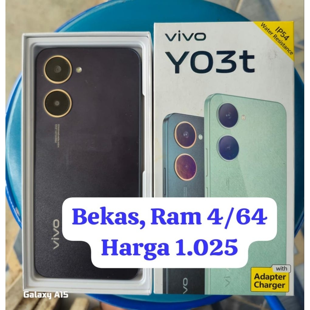 VIVO Y03T RAM 4/64 BEKAS