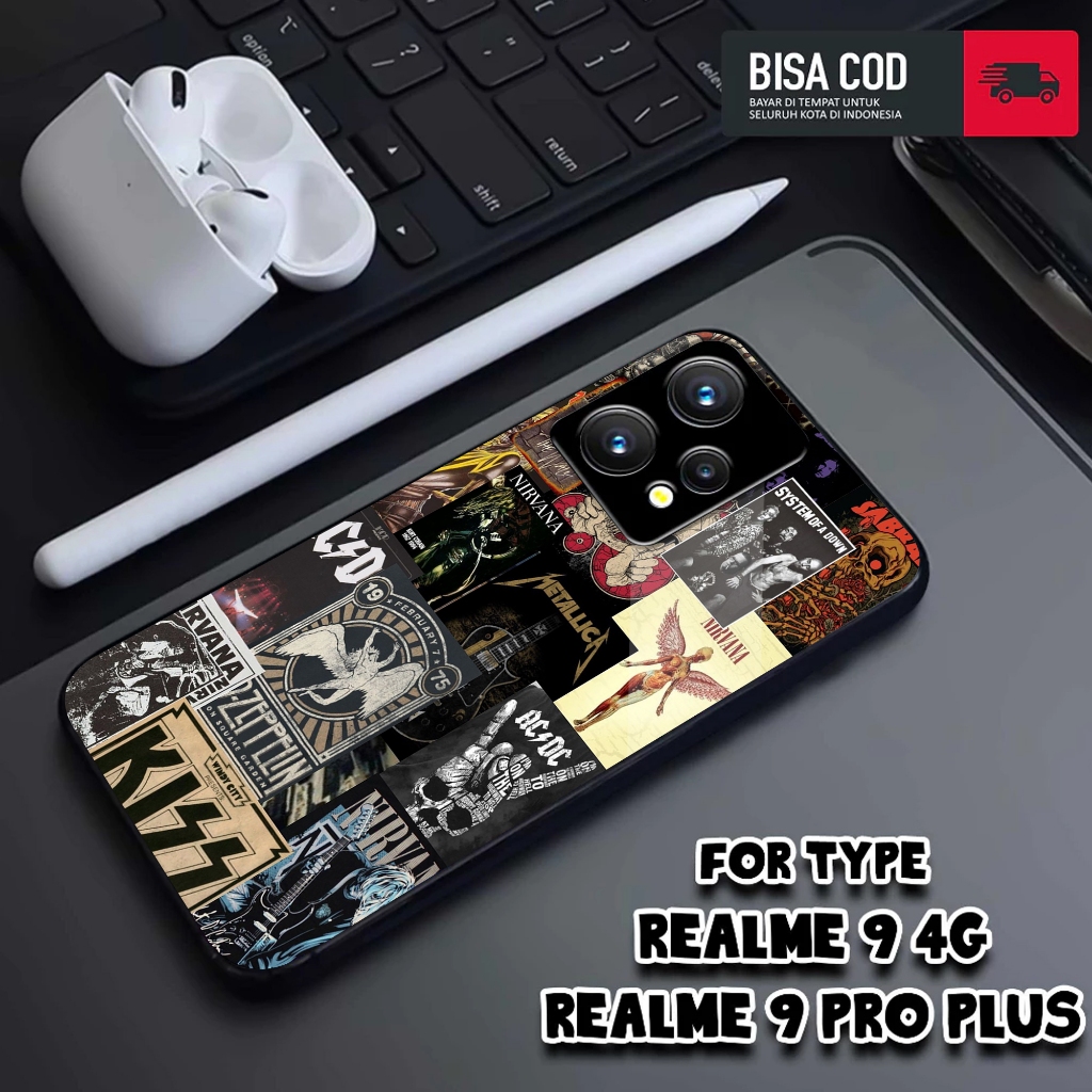 Realme 9 Realme 9 Pro + Case Glossy Case Aesthetic Case Anime Case Hp Realme Casing Hp Keren Kesing 
