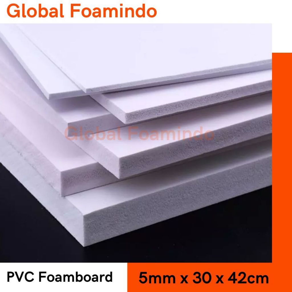 

PVC Foamboard 5mm x 30 x 42cm