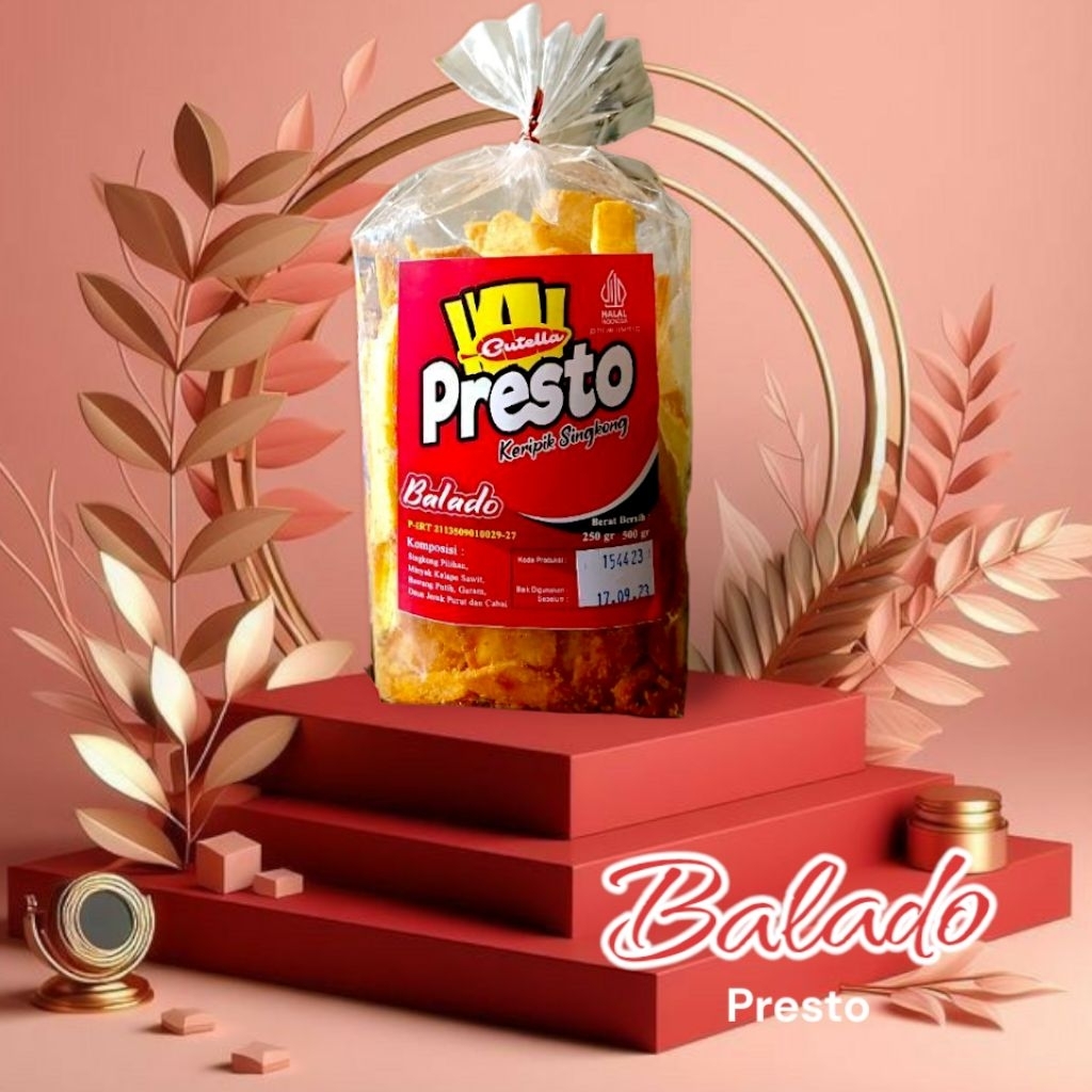 

keripik singkong presto balado
