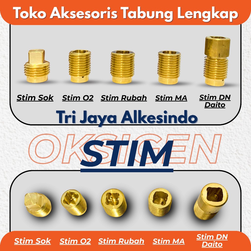 Stim Oksigen - Aksesoris Tabung Gas