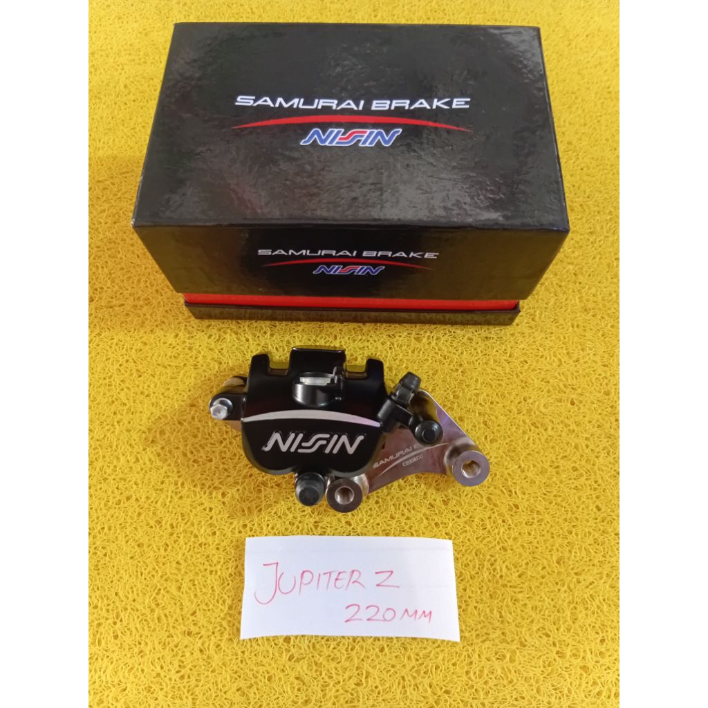 Kaliper Nissin Jupiter z 220 Hitam Original.