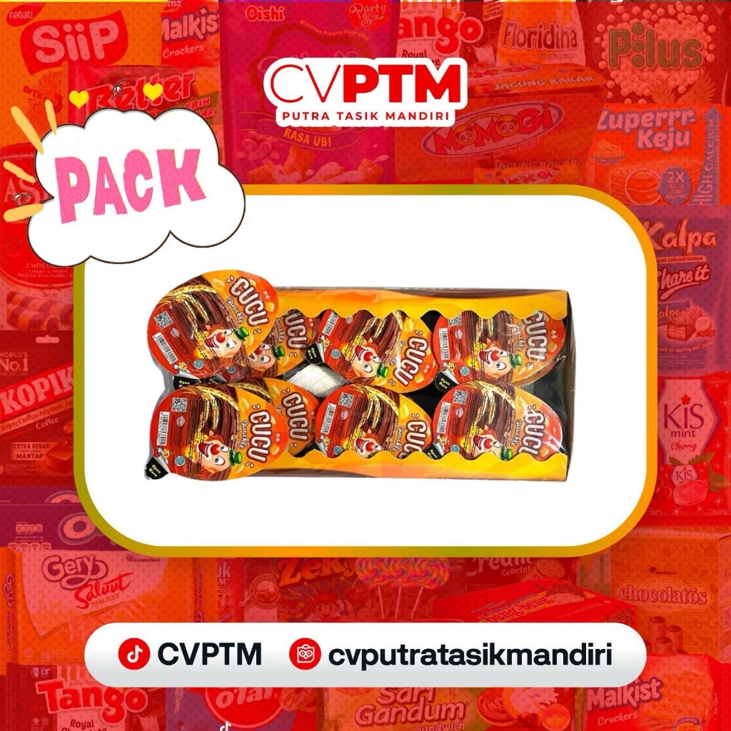 

CUCU Quacle coklat pasta dengan sereal (24pcs/pack)