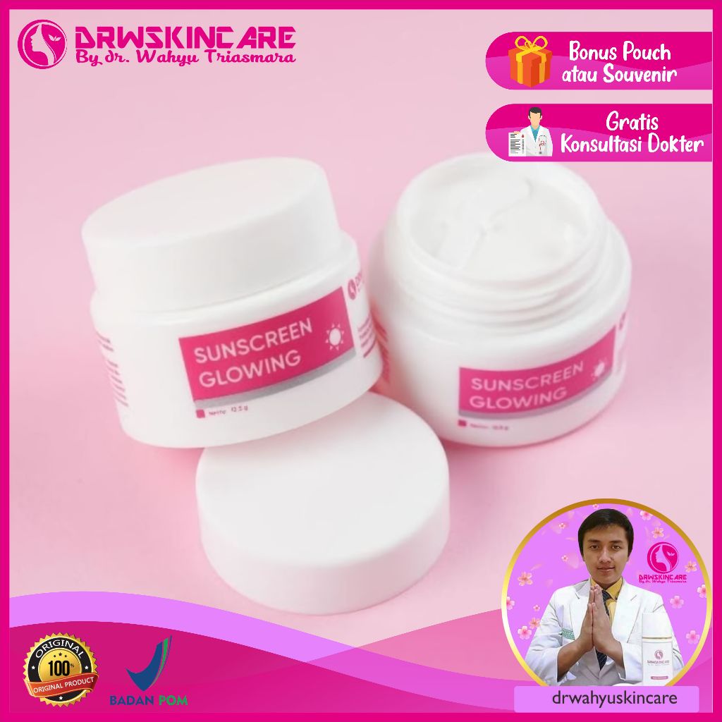 Sunscreen Natural Glow, Sunscreen Glowing, Yellow Glow, Pink Glow, Day White Cream, Day Cream Pink, 