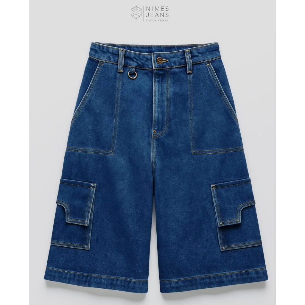 Nimes Jeans - Celana Jorts Cargo