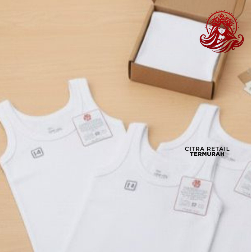 ( 3PASANG ) KAOS DALAM BOY LONDON ORI BUKAN REJECT AN / SINGLET PUTIH POLOS / KAOS DALAM ANAK BERKUA