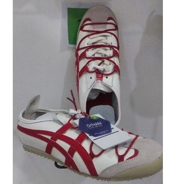 Sepatu Pria dan Wanita Onitsuka Tiger MEXICO 66 ( Limited edition ) # Red White )