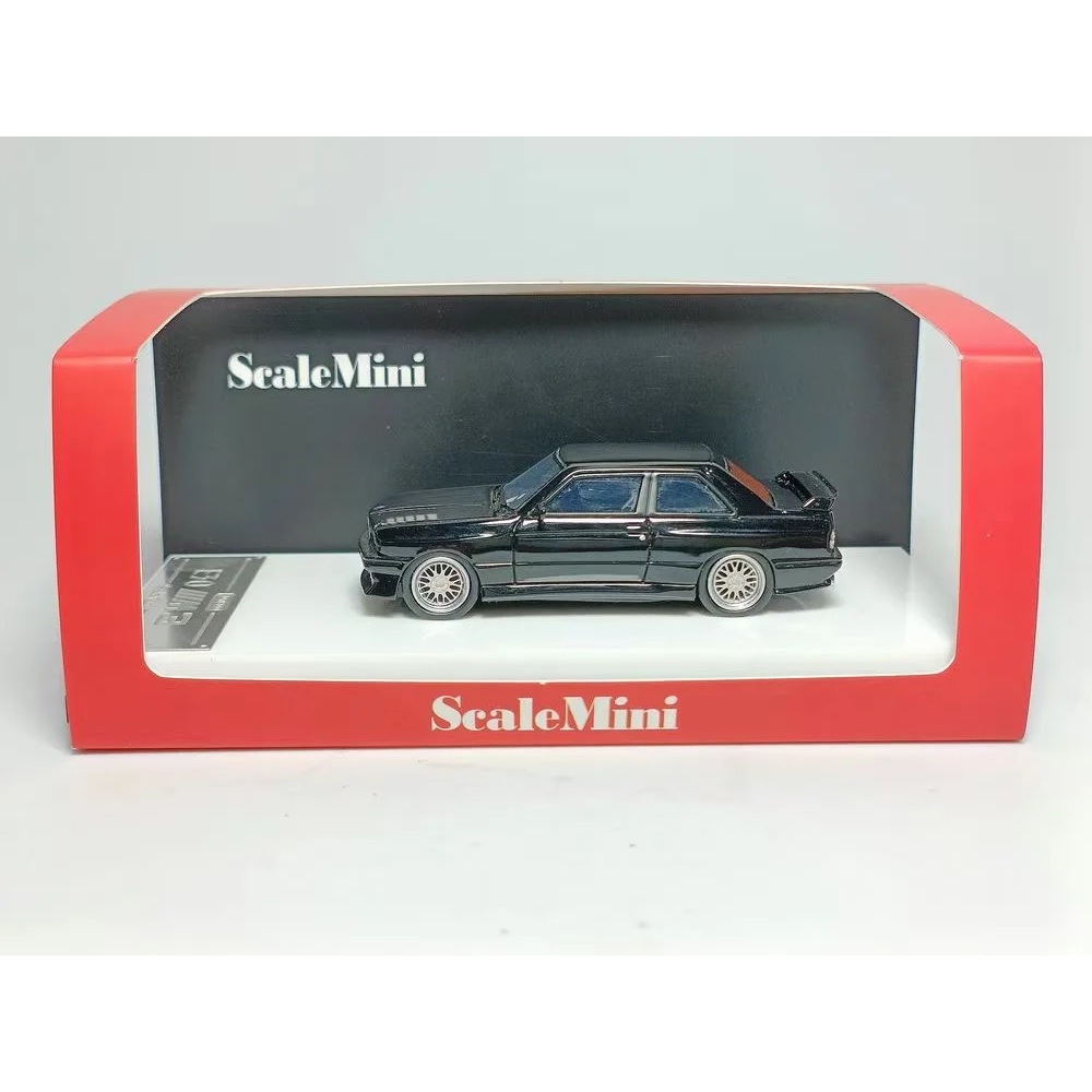 SCALE MINI BMW E30 M3 BLACK LIMITED EDITION DIECAST RESIN BMW E30 M3 BLACK LIMITED EDITION RESIN MOD