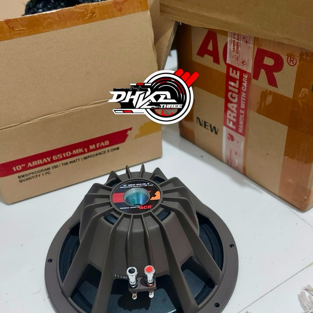 SPEAKER ACR 10” Neo array 6510 mk1 full neo dymium / Speaker Acr Fabulous 10 inch line array 6510 mk