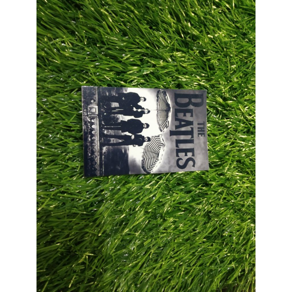 

stiker vinyl the beatles