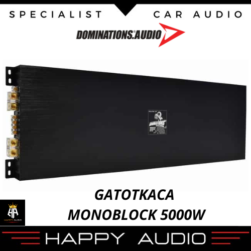 Power Amplifier Monoblock Gatotkaca Dominations - Power Amplifier Monoblock Mobil - Audio Mobil - 10