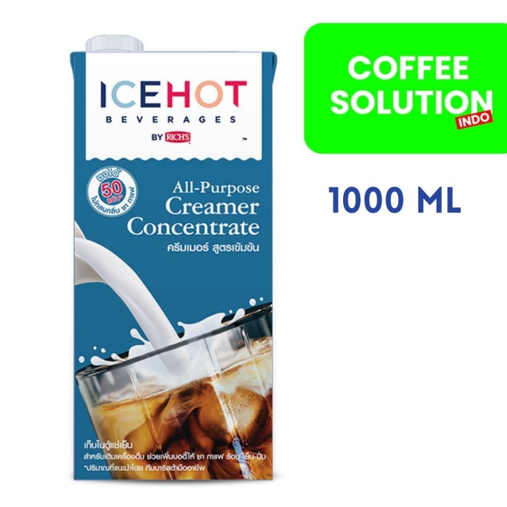 

CREAMER ICE HOT | All Purpose Creamer Concentrate 1 L