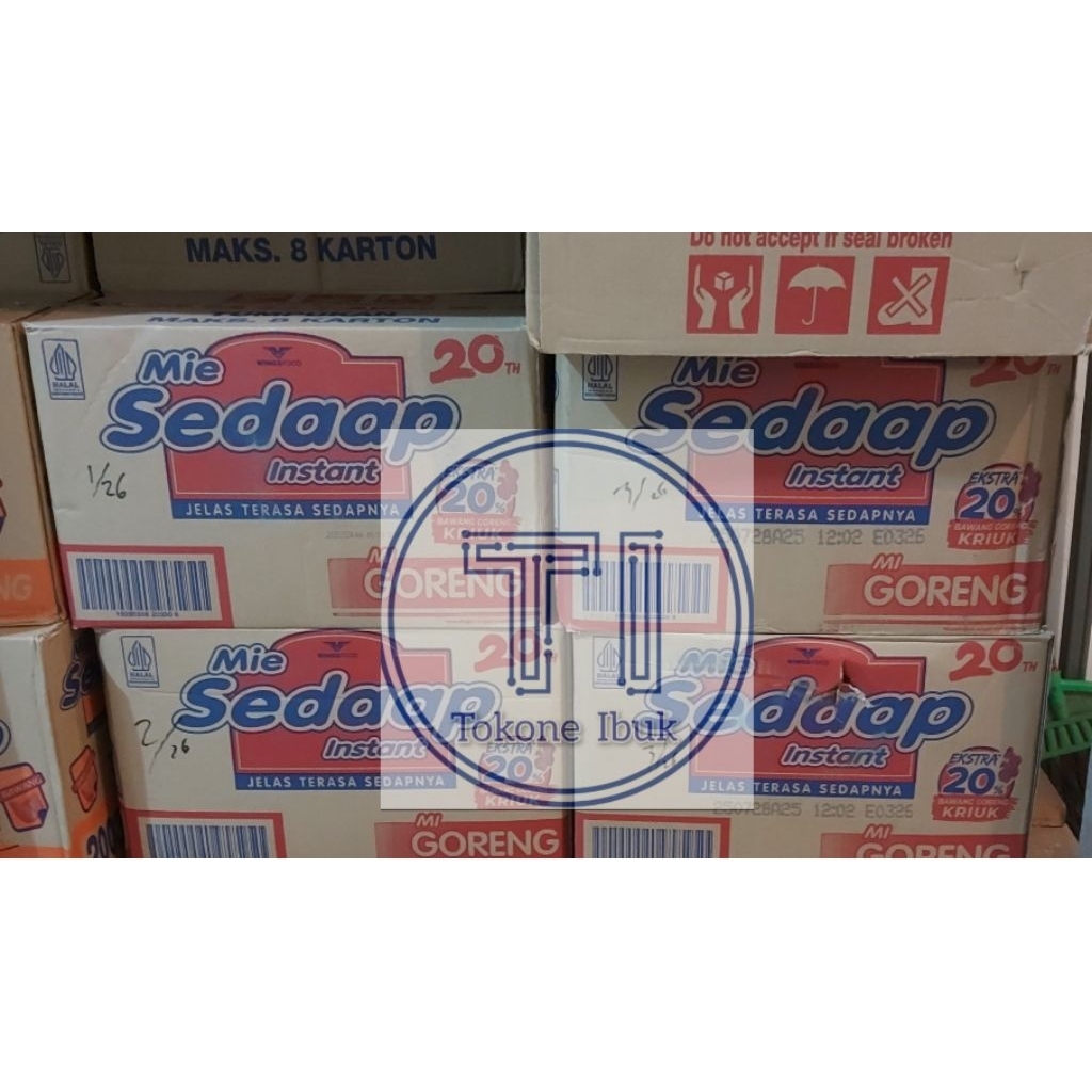 

Sedap mie instan goreng [Dus]