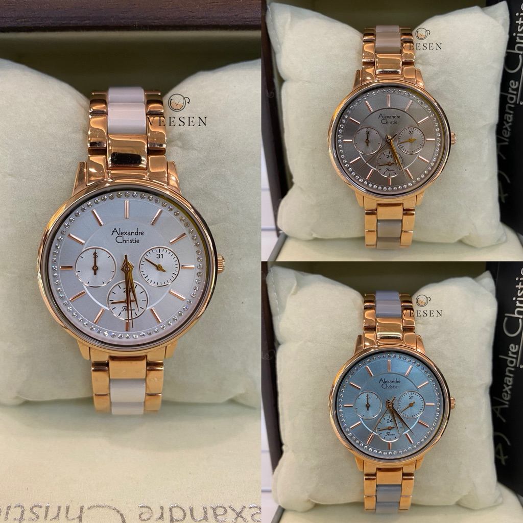 Jam Tangan Alexandre Christie Ac 2a31 Original Wanita