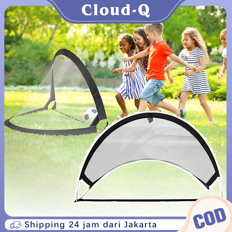 82x48cm Gawang Sepak Bola Lipat Portable / Mainan Gawang Sepak Bola / Latihan Bola Sepak Foldable Ke