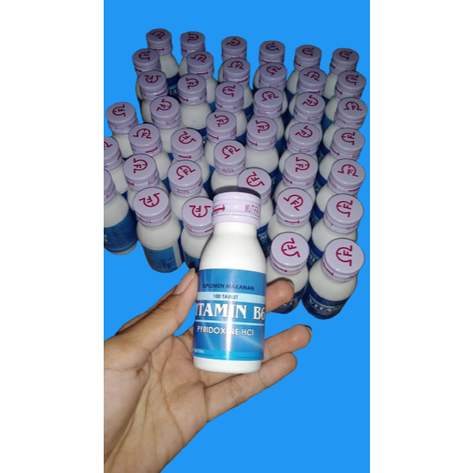 VITAMIN B6 MUTIFA 10 MG BOTOL 100 TABLET / Vitamin B6 Mutifa