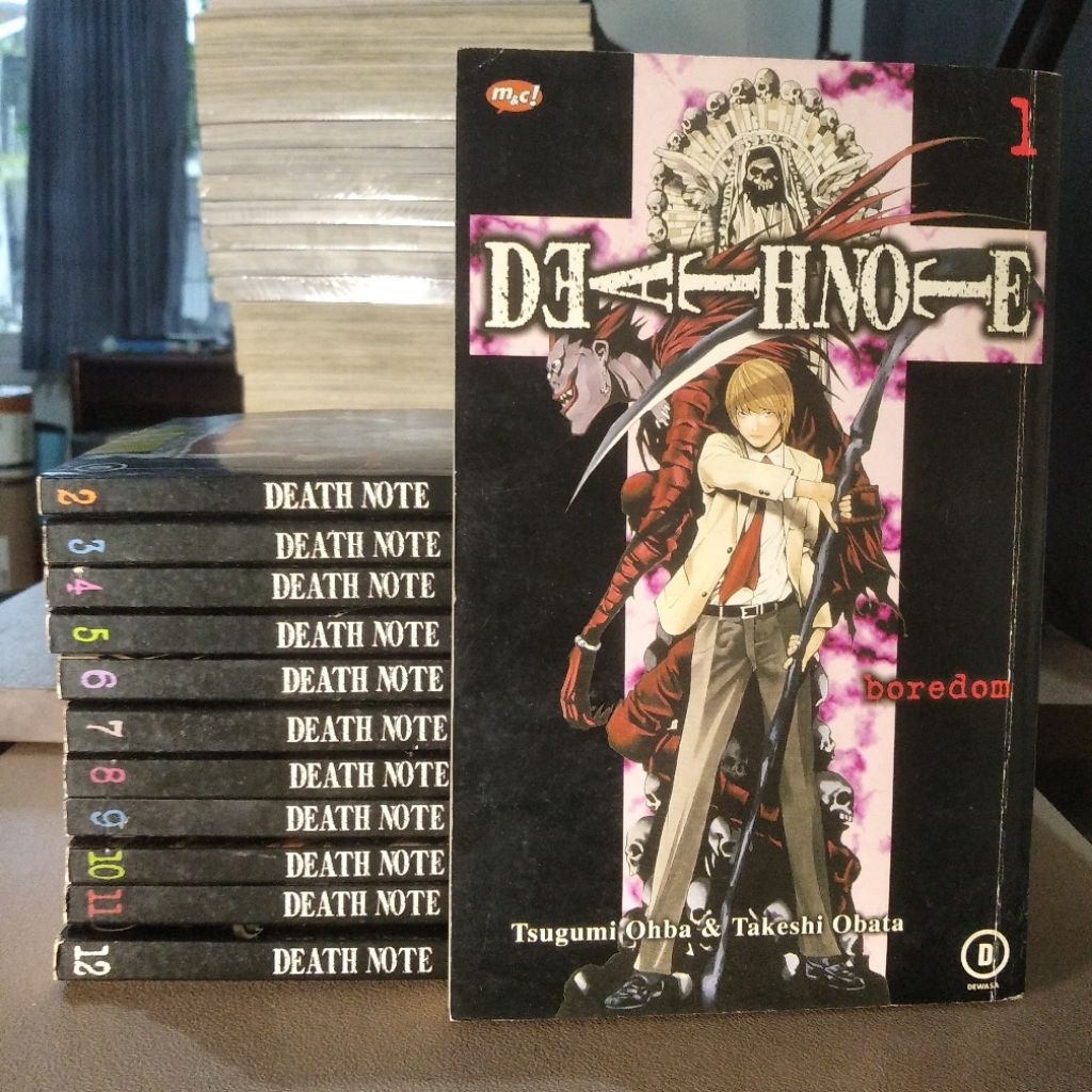 Komik Death Note Lawas 1-12 set only