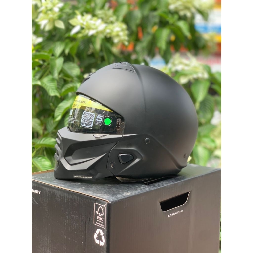 HELM SCORPION EXO COMBAT MATT BLACK