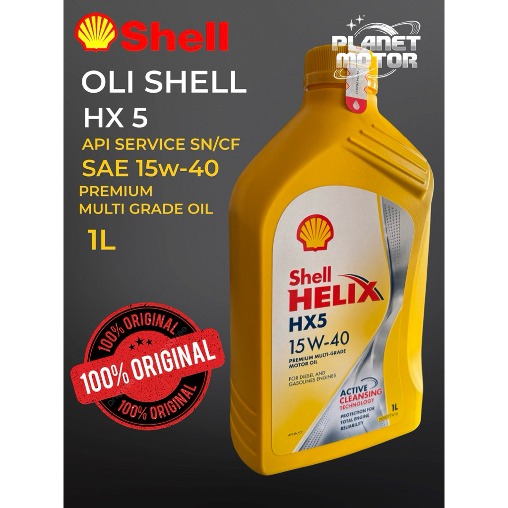 OLI SHELL HELIX HX 5 OLI MESIN MOBIL HX 5