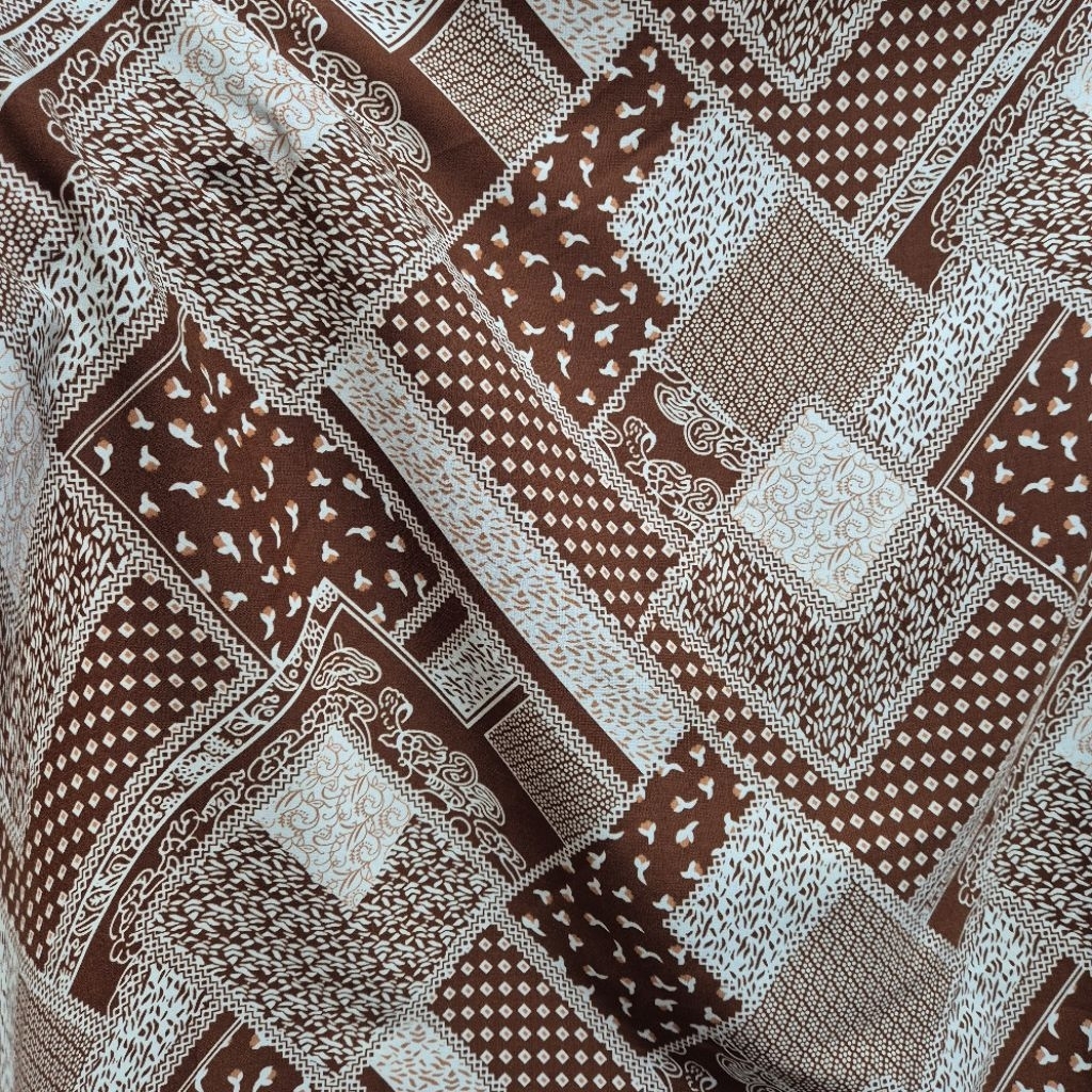 Kain Arabian Crepe Premium Motif - Kain Arabian Crepe Motif - Harga Tertera 0,5 Meter