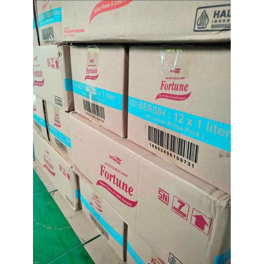 

Minyak Goreng Fortune Bantal 1L 1Dus