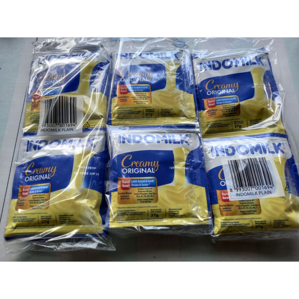

Paket Susu Indomilk 3renteng 18pcs Susu Creamy Original berisi 18 Pcs dalam Setiap Paket
