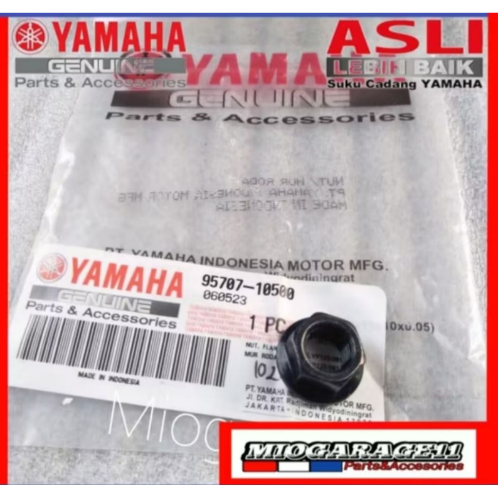 Mur Baut Knalpot Atas Yamaha Vega R New Jupiter Z 110 Burhan Jupiter MX 135 Old New Original 95707-1