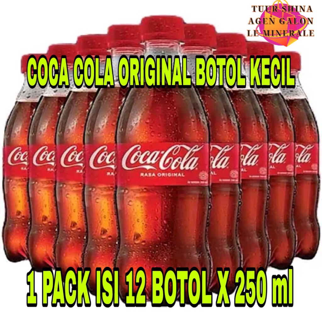 

Coca Cola Original Botol 2 Ukuran 250 ml & 390 ml