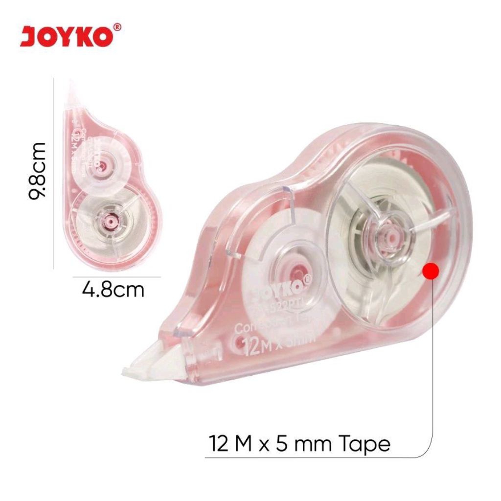 

Correction Tape Joyko CT-522PTL Pastel Color