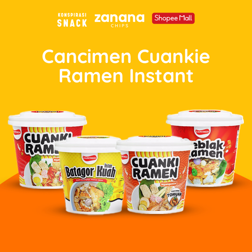 

Cancimen Cuankie Ramen Instant | Rasa Khas Bandung yang Bikin Ketagihan