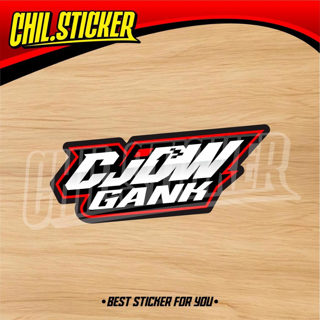 STIKER CJDW GANK Sticker Aditama Es Campur Sticker CJDWGANK