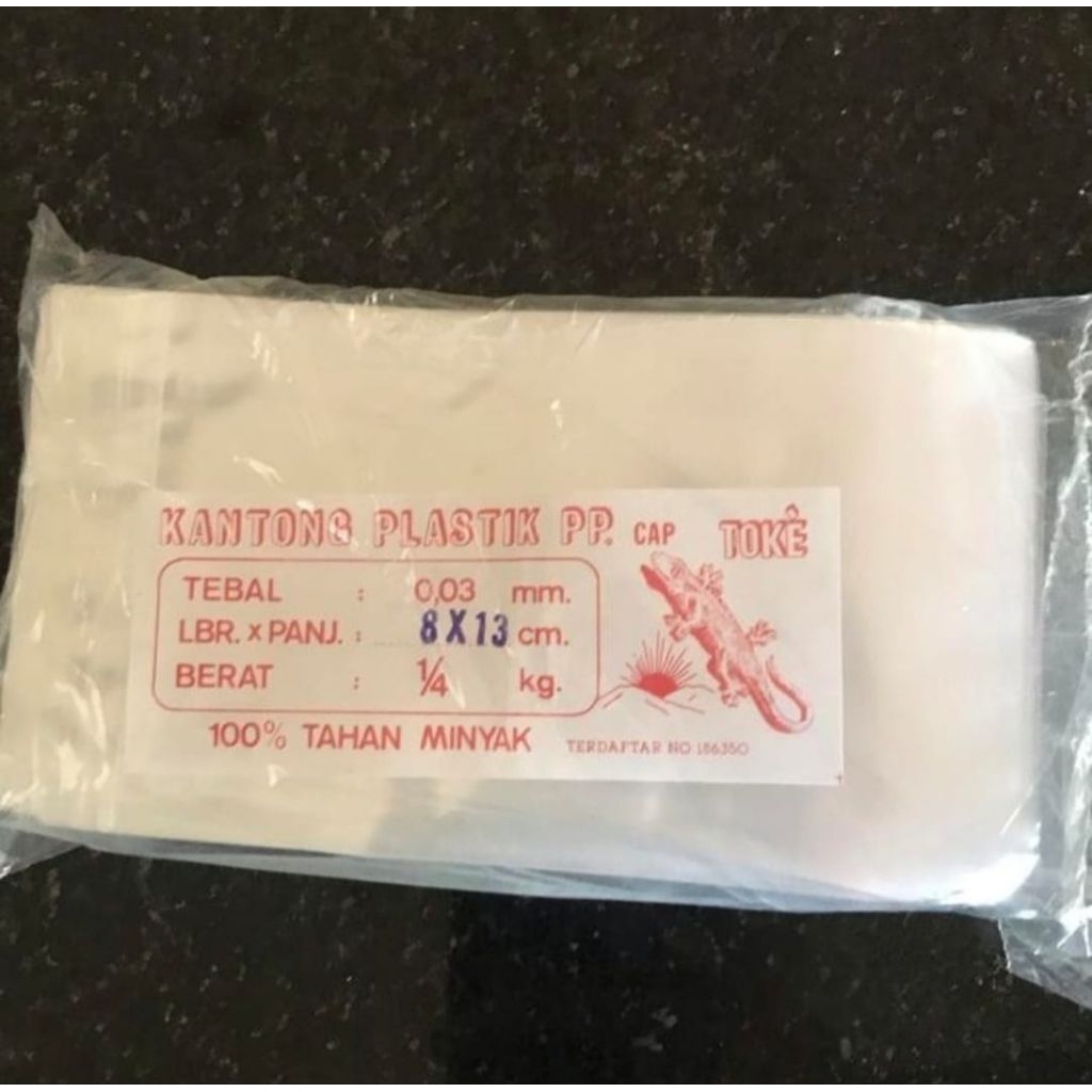 Plastik PP 8 x 13 Cap Toke