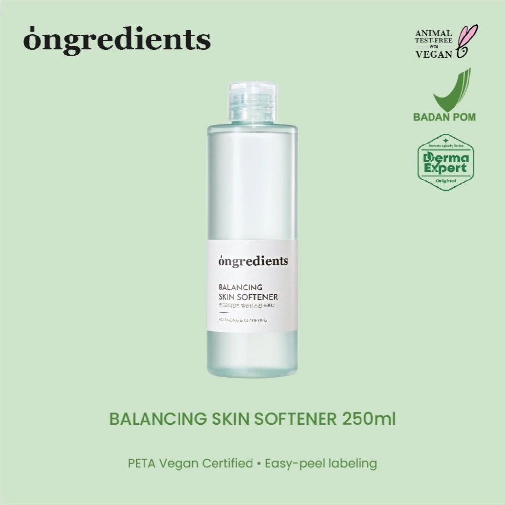 [SALE] NEW - Ongredients Balancing Skin Softener 250ml Toner ORIGINAL