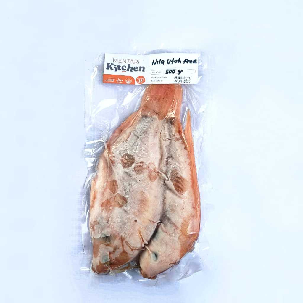

MENTARI KITCHEN IKAN NILA UTUH FRESH FROZEN VACUM FOOD GRADE