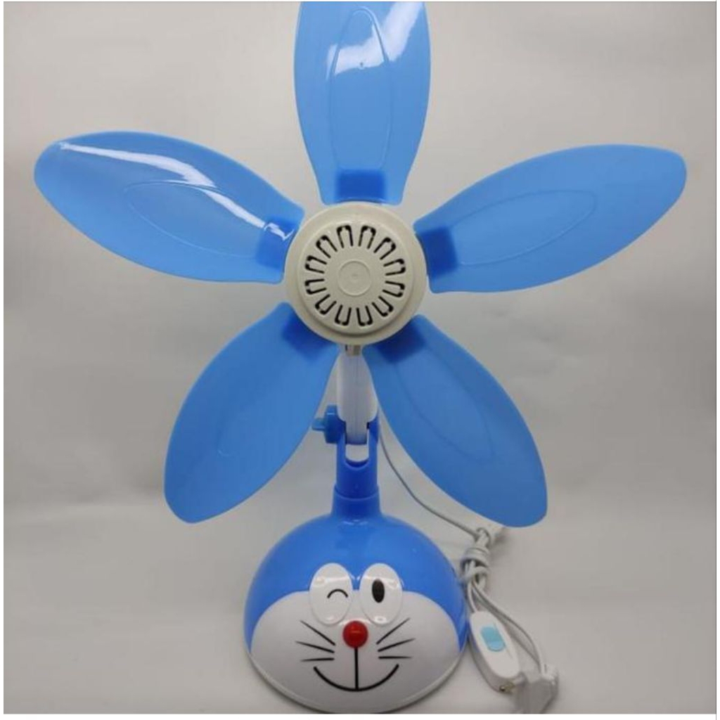 Kipas Angin Mini Meja Dinding Karakter Doraemon Kumbang Kyzuku - Doraemon