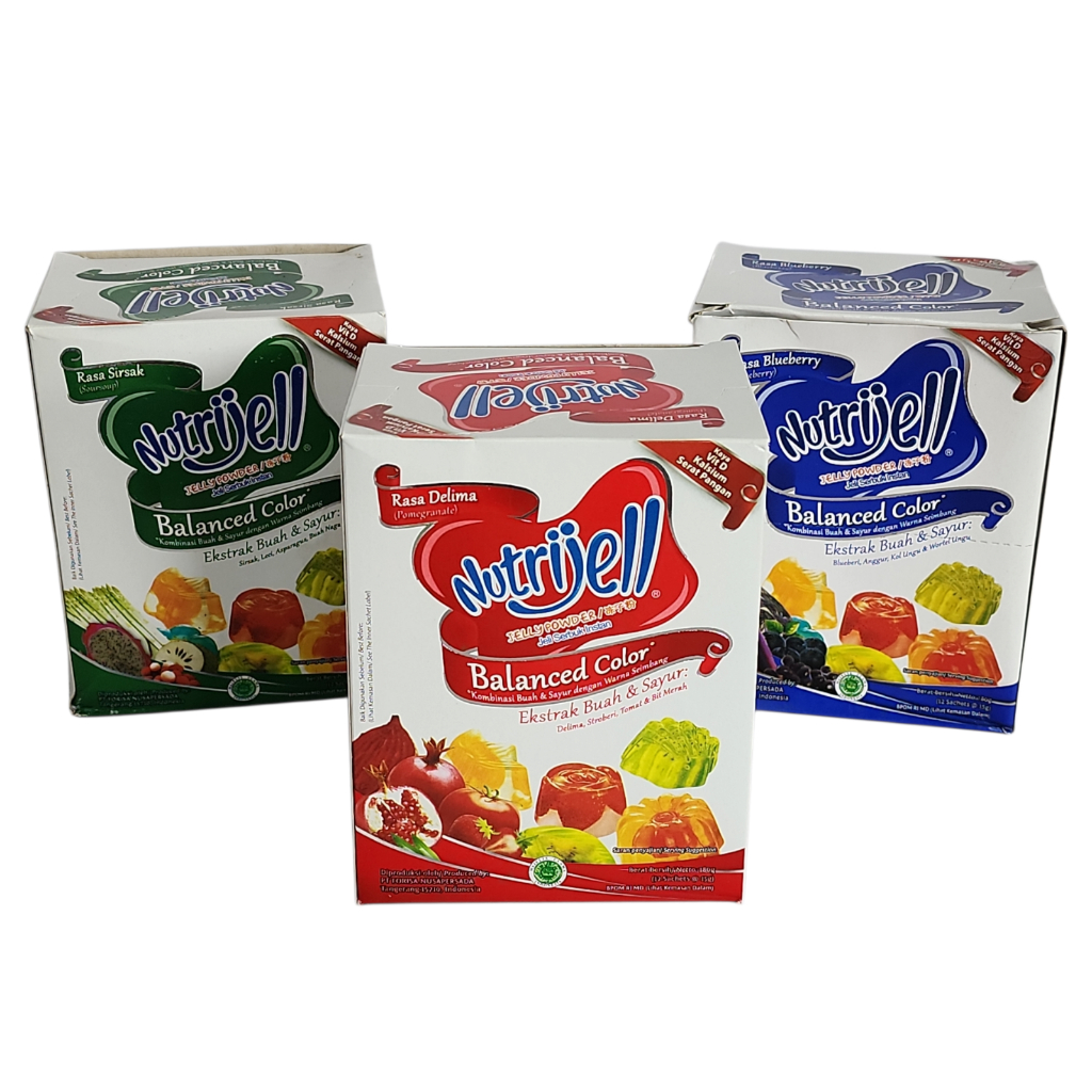 

Nutrijell Balanced Colour BOX - Netto 15 gr x 12 pcs