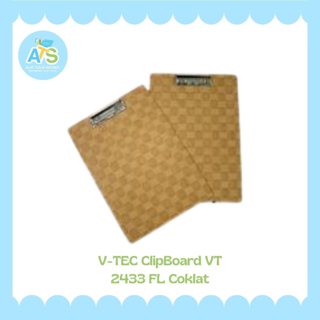 

v-tec clipboard vt 2433 fl coklat
