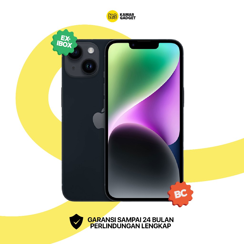 Apple iPhone 14 Plus Second 128GB 256GB Fullset Original Bergaransi Resmi