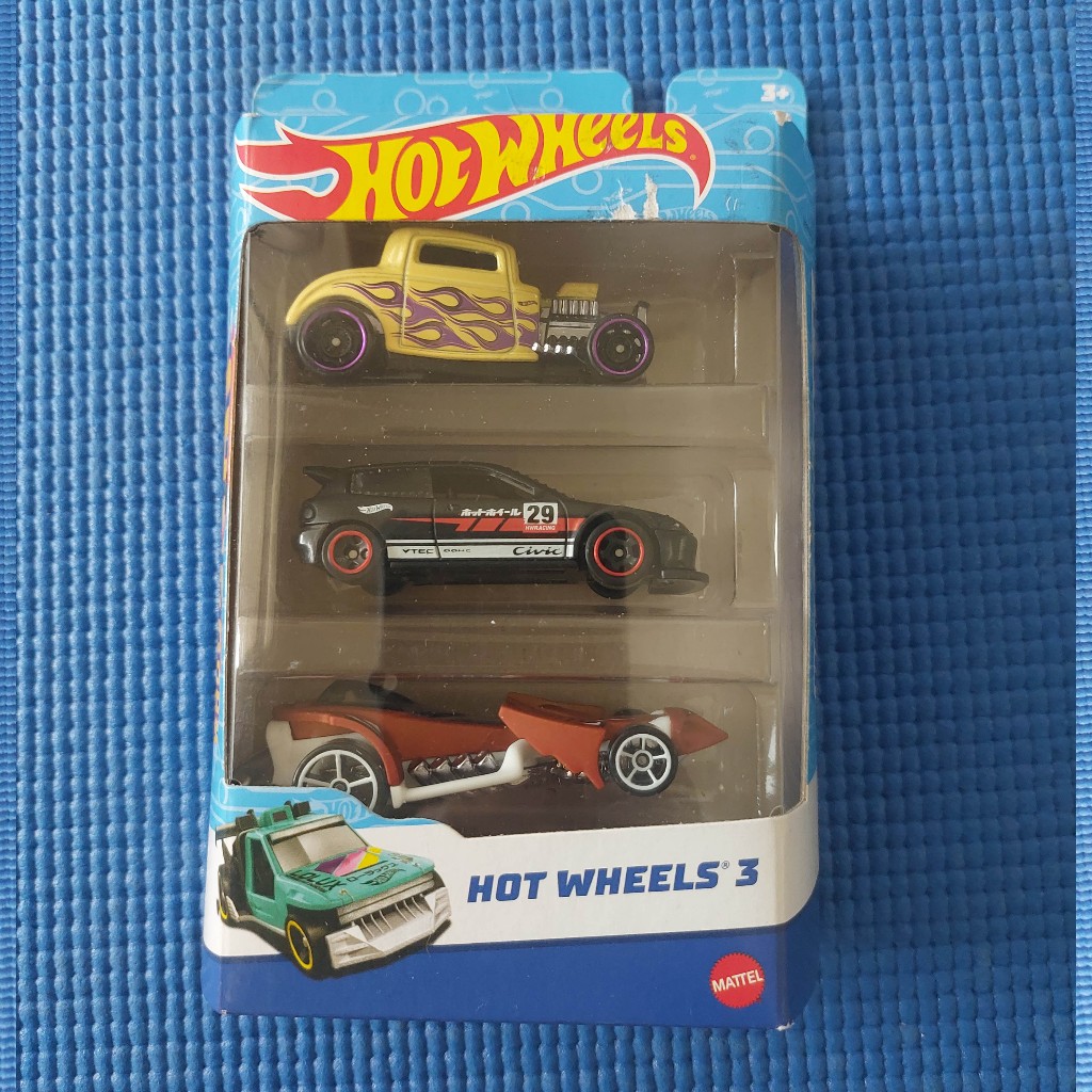 Hot Wheels 3 Cars Gift Pack Honda Civic